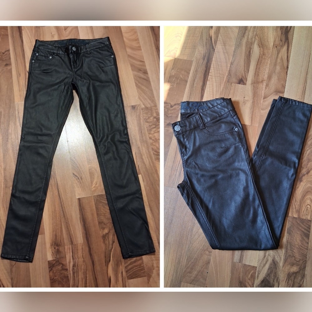 Vanilla Star Faux Leather Pants